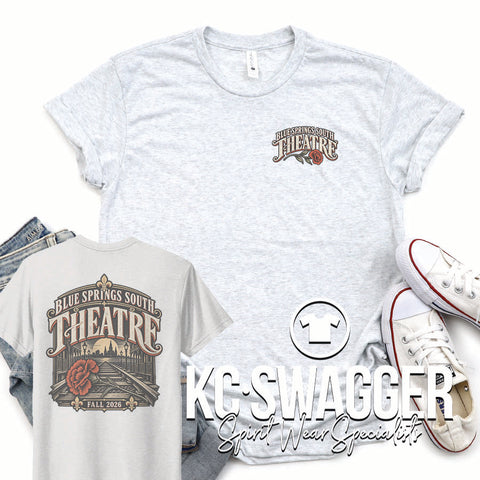 BSSHS THEATRE HEATHER WHITE NEXT LEVEL TRIBLEND TEE