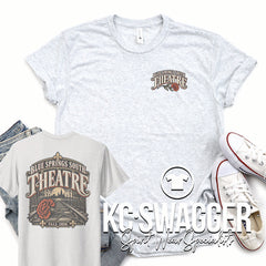 BSSHS THEATRE HEATHER WHITE NEXT LEVEL TRIBLEND TEE