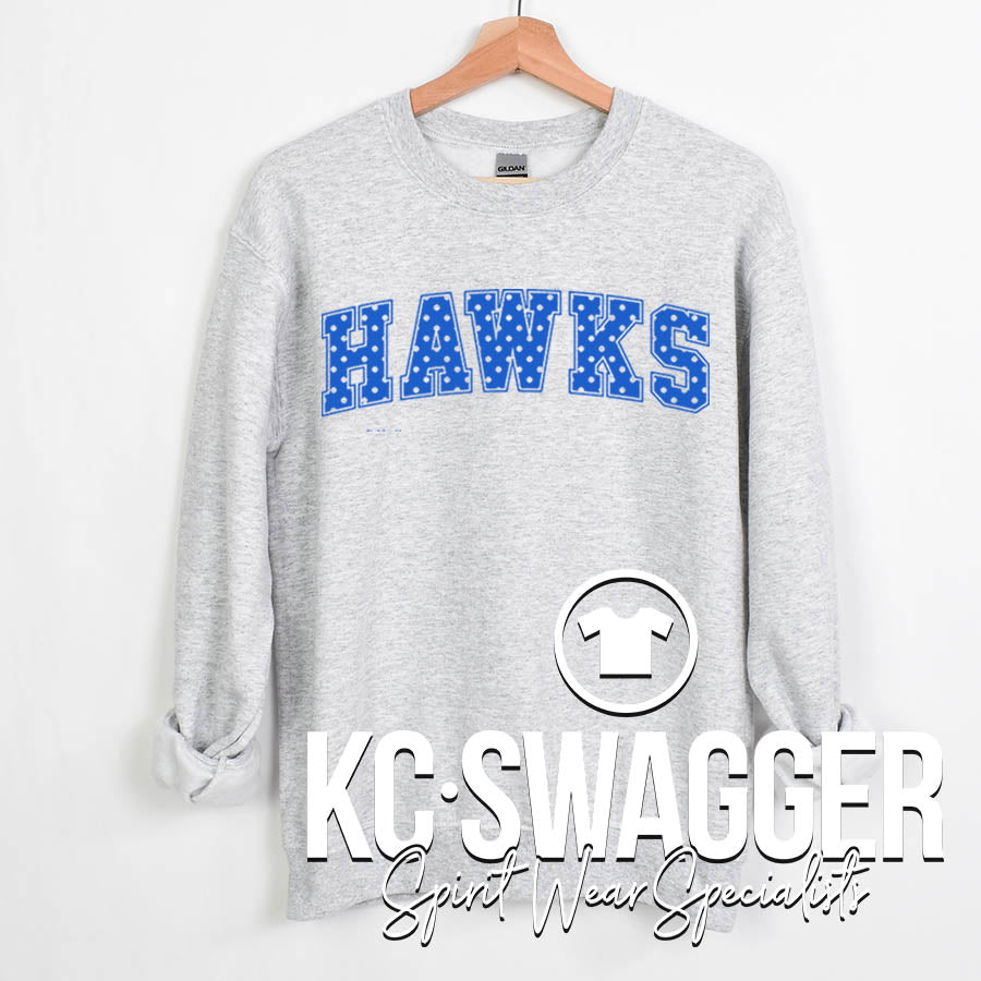 HGE HAWKS ASH GILDAN SWEATSHIRT