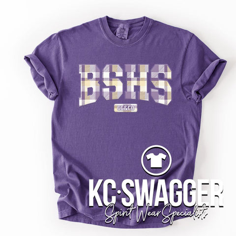 BSHS GG&CO GRAPE COMFORT COLORS TEE