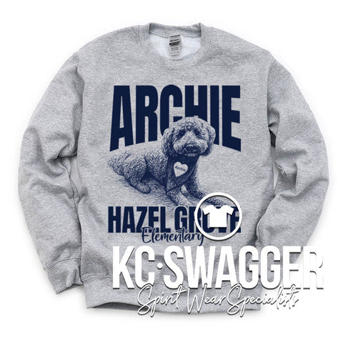HGE HAWKS SPORT GRAY GILDAN SWEATSHIRT