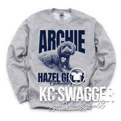 HGE HAWKS SPORT GRAY GILDAN SWEATSHIRT