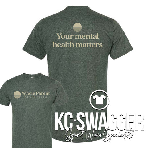 WHOLE PARENT FOUNDATION HEATHER HUNTER TULTEX TEE