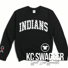 FOSD INDIANS BLACK PORT AND CO SWEATSHIRT