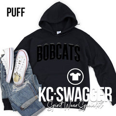 BBE BOBCATS BLACK GILDAN HOODIE