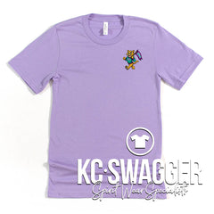 CME COUGARS DARK LAVENDER BELLA CANVAS TEE