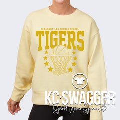 PLMS GIRLS BASKETBALL BUTTER ENZA LADIES BOXY CREWNECK SWEATSHIRT (ADULT ONLY)