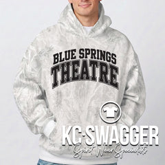 BSHS THEATRE WHITE OAK ENZA CAMO HOODIE