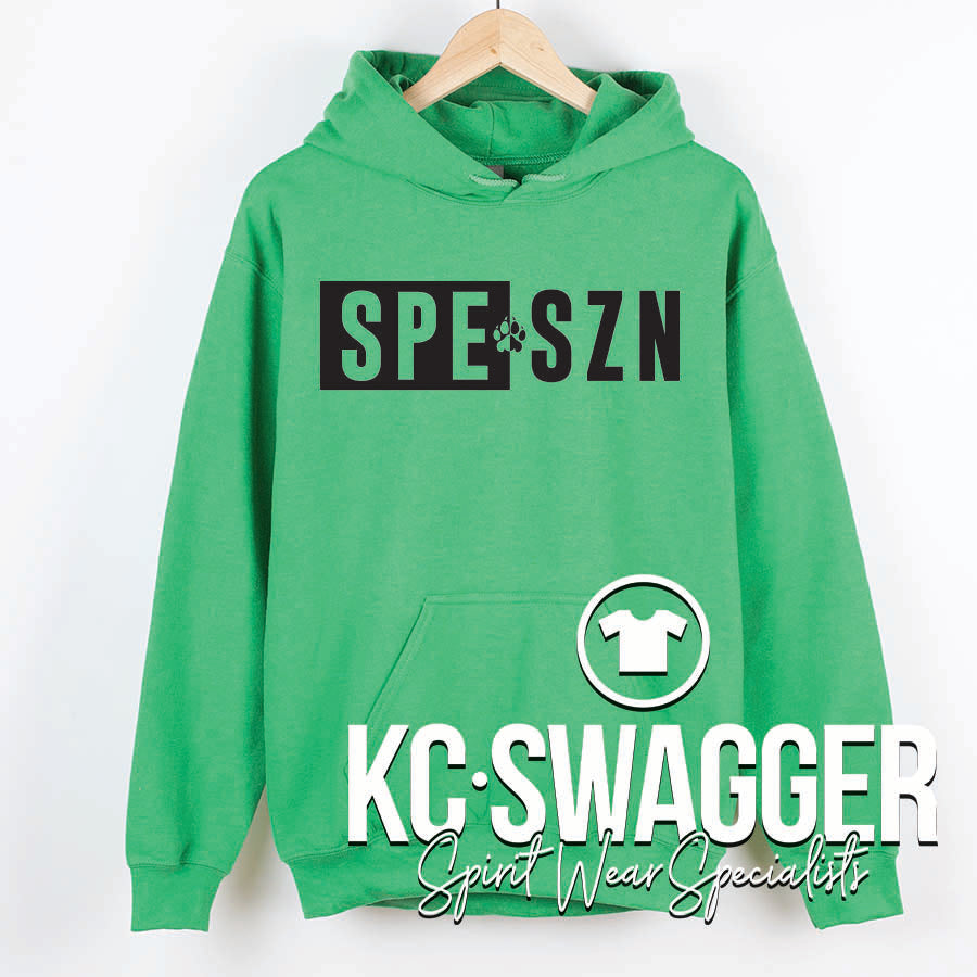 SPE PANTHERS KELLY GREEN PORT AND CO HOODIE