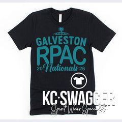 RPAC NATIONALS BLACK BELLA CANVAS TEE