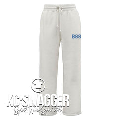 BSSHS TOSDT CREAM PENNANT LADIES FULL LEG FLEECE SWEATPANTS