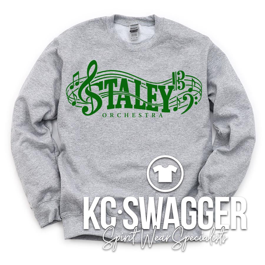 SHS ORCHESTRA ATHLETIC HEATHER PORT AND CO SWEATSHIRT