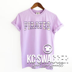 KTE PIRATES ORCHID COMFORT COLORS TEE