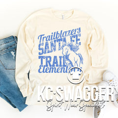 SFT TRAILBLAZERS NATURAL LONG SLEEVE BELLA CANVAS TEE