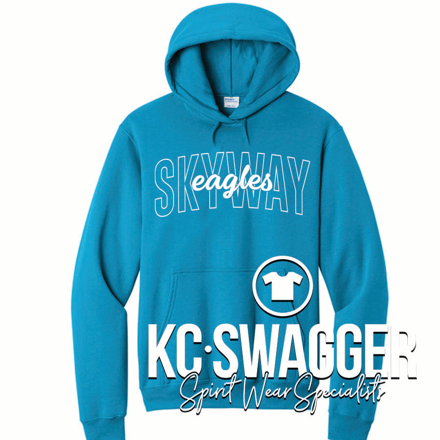 SKYWAY EAGLES SAPPHIRE PORT AND CO HOODIE