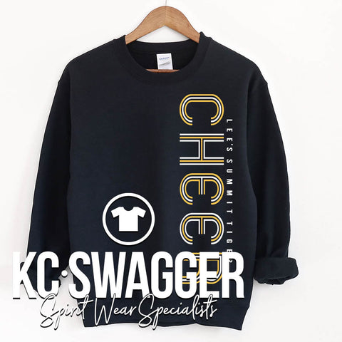 LSHS CHEER BLACK GILDAN SWEATSHIRT