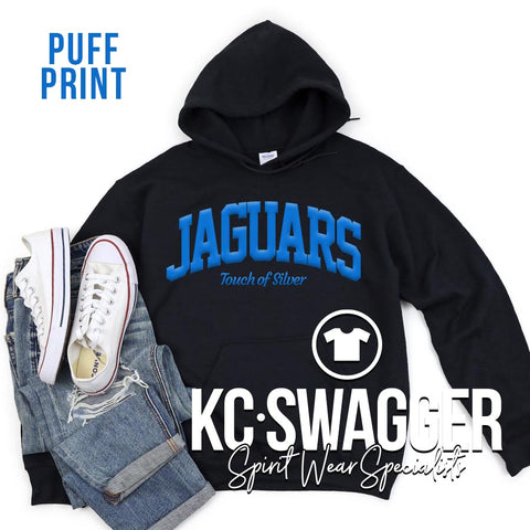 BSS TOUCH OF SILVER BLACK GILDAN HOODIE