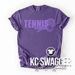 BSHS GIRLS TENNIS GRAPE COMFORT COLORS TEE