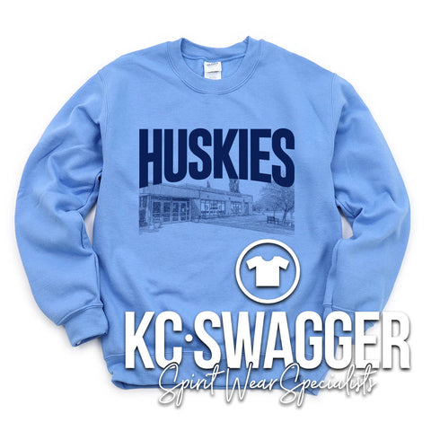 HPE HUSKIES CO BLUE SWEATSHIRT