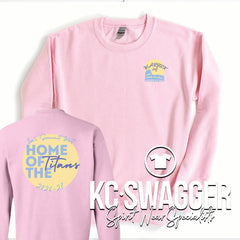 LSW YEARBOOK LIGHT PINK GILDAN SWEATSHIRT