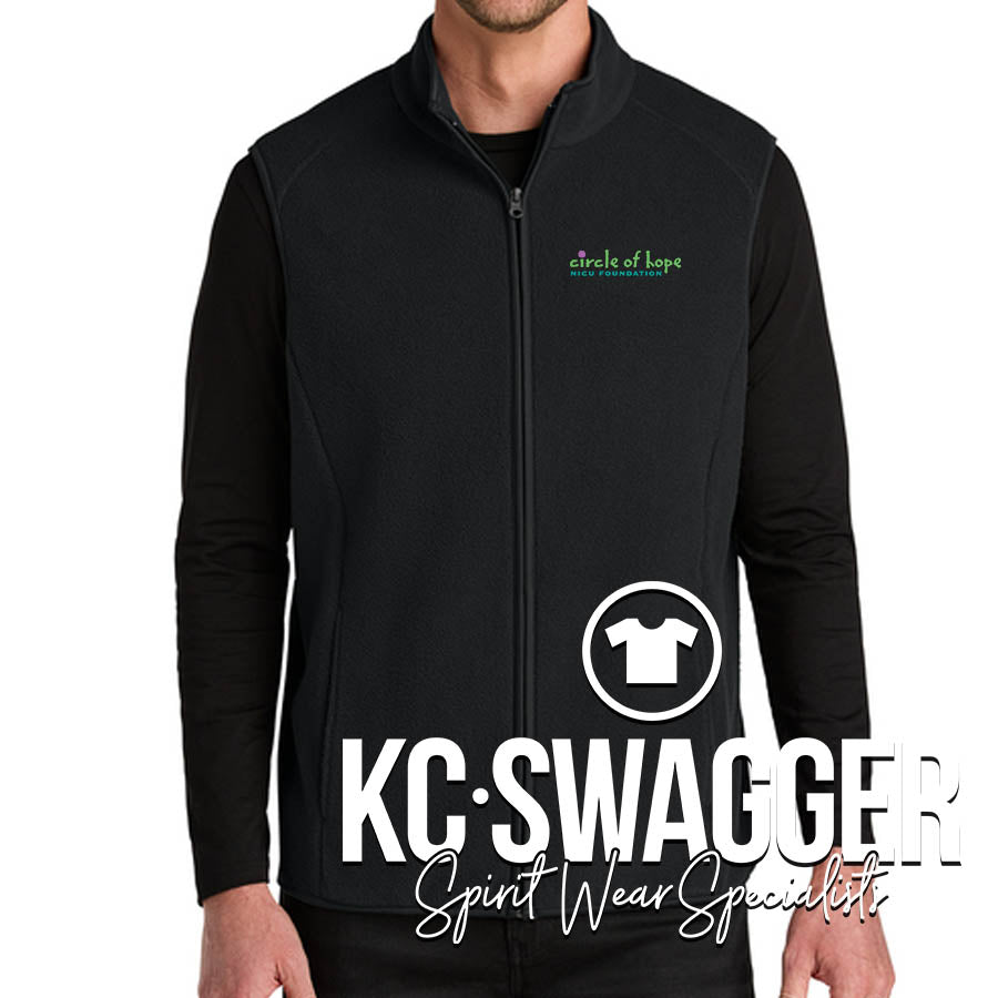 CIRCLE OF HOPE UNISEX FLEECE VEST