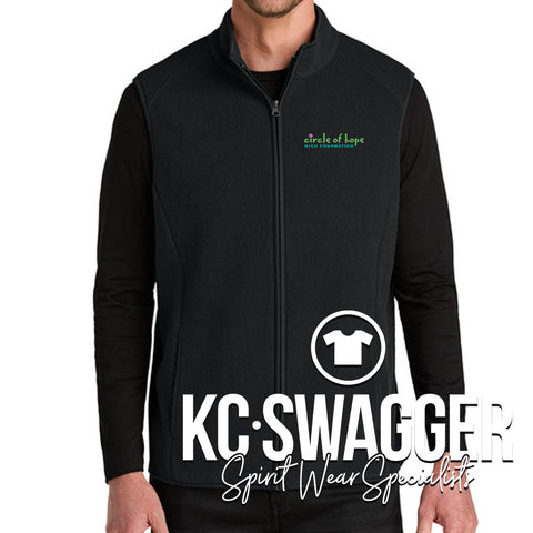 CIRCLE OF HOPE UNISEX FLEECE VEST