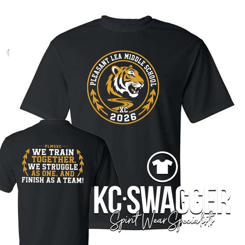 PLMS XC BLACK C2 PERFORMANCE TEE