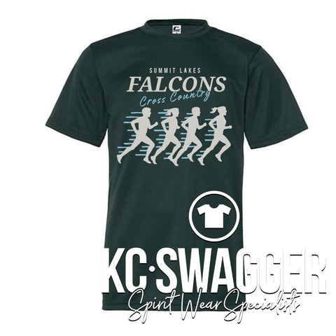 SLMS XC FOREST C2 PERFORMANCE TEE