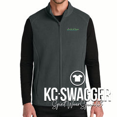 CIRCLE OF HOPE UNISEX GRAY STEEL FLEECE VEST