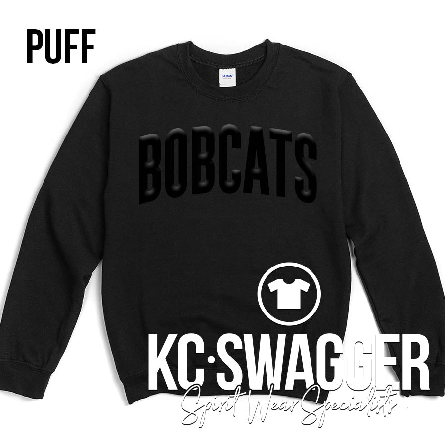 BBE BOBCATS BLACK GILDAN SWEATSHIRT
