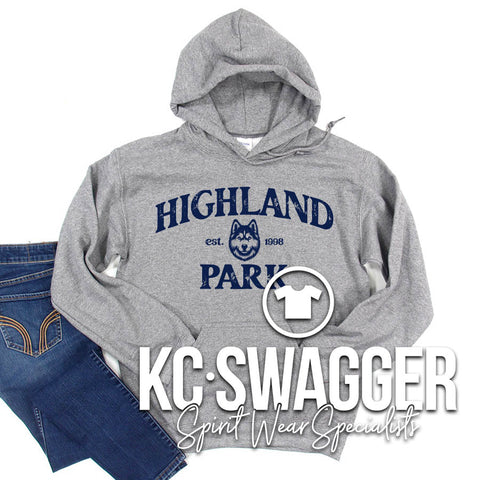 HPE HUSKIES GRAPHITE HOODIE