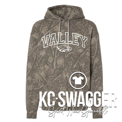 GVNMS EAGLES DEADWOOD CAMO INDEPENDENT TRADING CO HOODIE