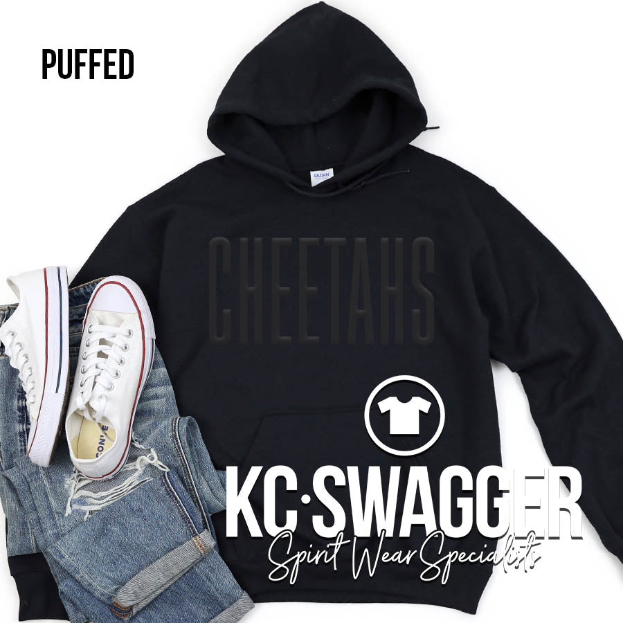 CLE CHEETAHS BLACK GILDAN HOODIE