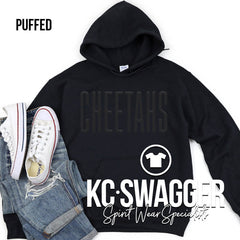 CLE CHEETAHS BLACK GILDAN HOODIE