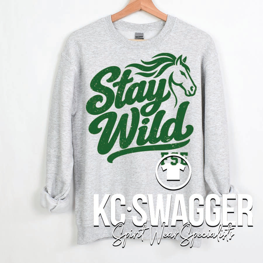 FSE MUSTANGS ASH PORT AND CO SWEATSHIRT