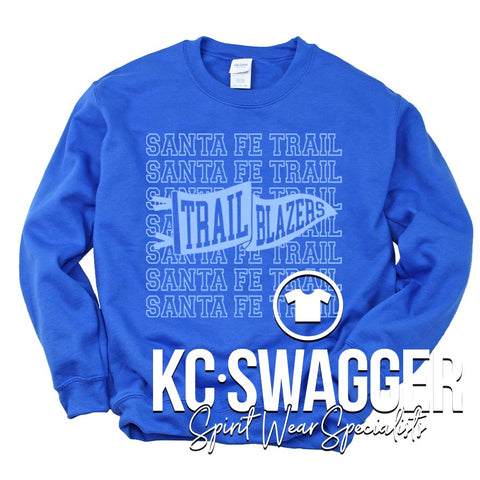 SFT TRAILBLAZERS ROYAL GILDAN SWEATSHIRT