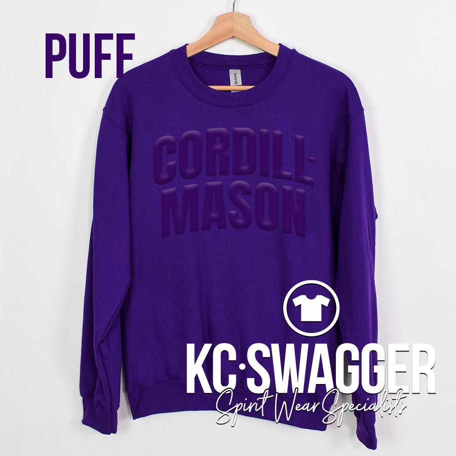 CME COUGARS PURPLE SWEATSHIRT