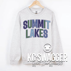 SLMS FALCONS ASH PORT AND CO SWEATSHIRT