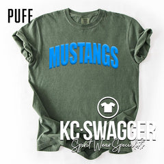 FSE MUSTANGS HEMP COMFORT COLORS TEE