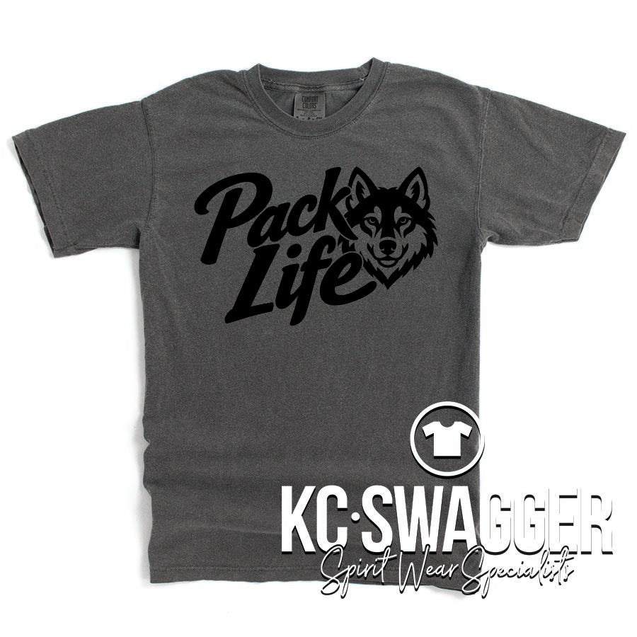 TRE TIMBERWOLVES PEPPER COMFORT COLORS TEE