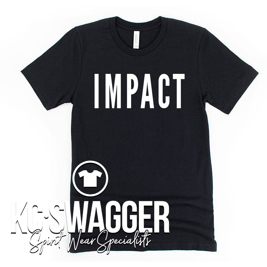 JCI IMPACT BLACK BELLA CANVAS TEE