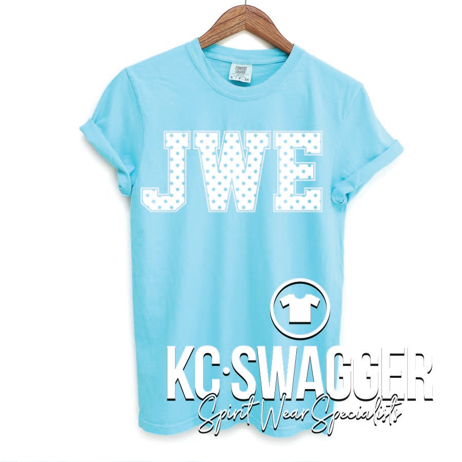 JWE WARRIORS LAGOON COMFORT COLORS TEE