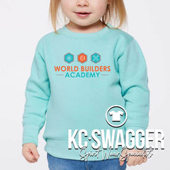 WORLD BUILDERS ACADEMY CHILL LAT ELEVATED FLEECE SWEATSHIRT