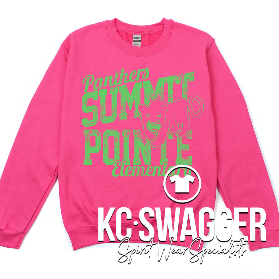 SPE PANTHERS SANGRIA PORT AND CO SWEATSHIRT
