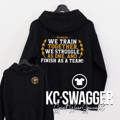 PLMS XC BLACK PORT AND CO EASY FLEECE HOODIE