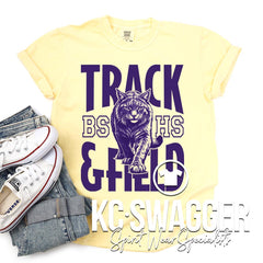 BSHS GIRLS TRACK AND FIELD BUTTER COMFORT COLORS TEE