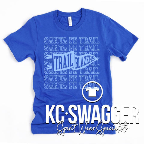 SFT TRAILBLAZERS ROYAL BELLA CANVAS TEE