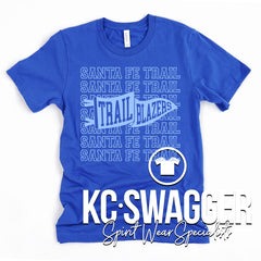 SFT TRAILBLAZERS ROYAL BELLA CANVAS TEE