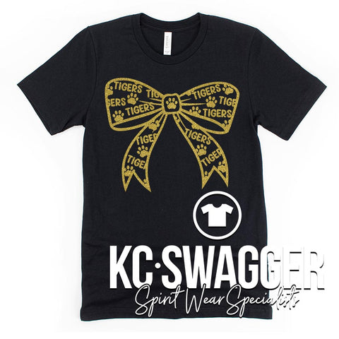 PLMS TIGERS BLACK BELLA CANVAS TEE