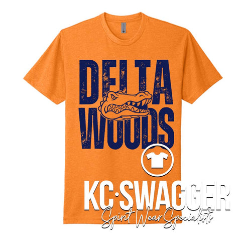 DWMS GATORS ORANGE NEXT LEVEL TEE